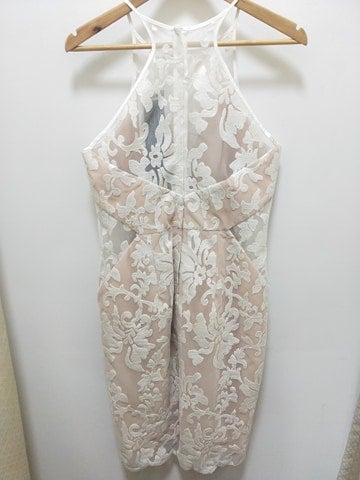 Outlet - Romance -White Magic Cut out Dress - RD164002- Last One