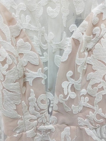 Outlet - Romance -White Magic Cut out Dress - RD164002- Last One