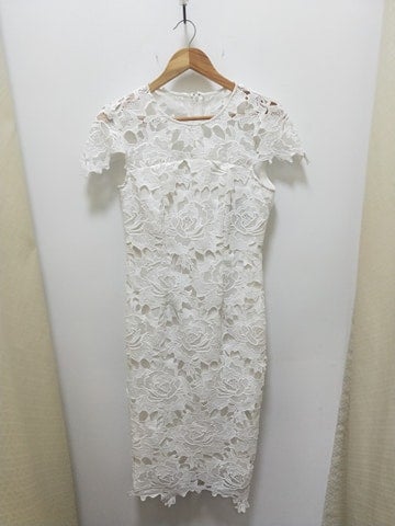 Outlet - Romance - White Jolie Lace Dress - RD174002