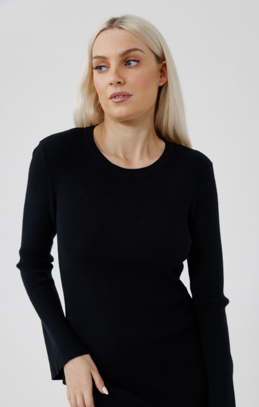 Daisy Says - Cosmo Dress Black - DS979-1 - last one