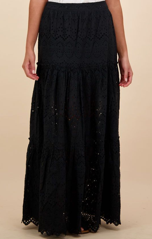 Ruby Yaya - Mallorca Skirt - Black - last one