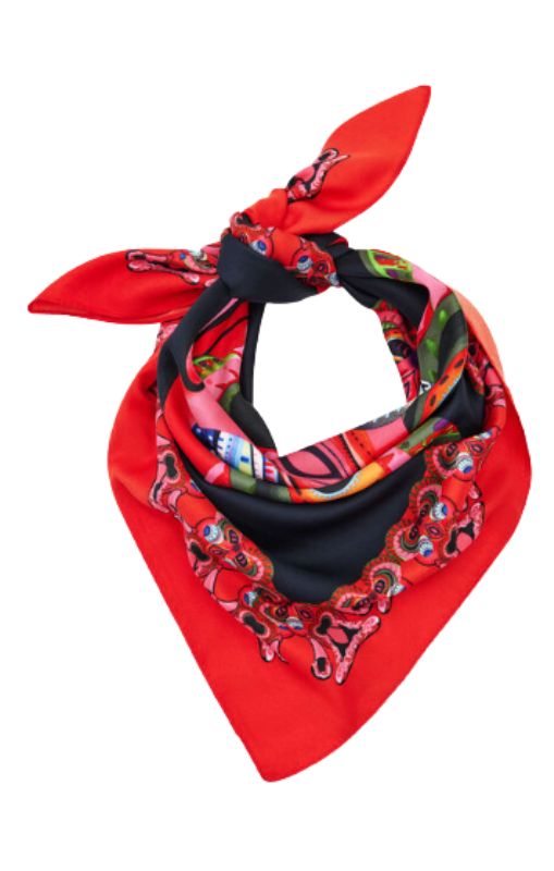 Desigual - M. Christian Lacroix square foulard - 22WAWA15