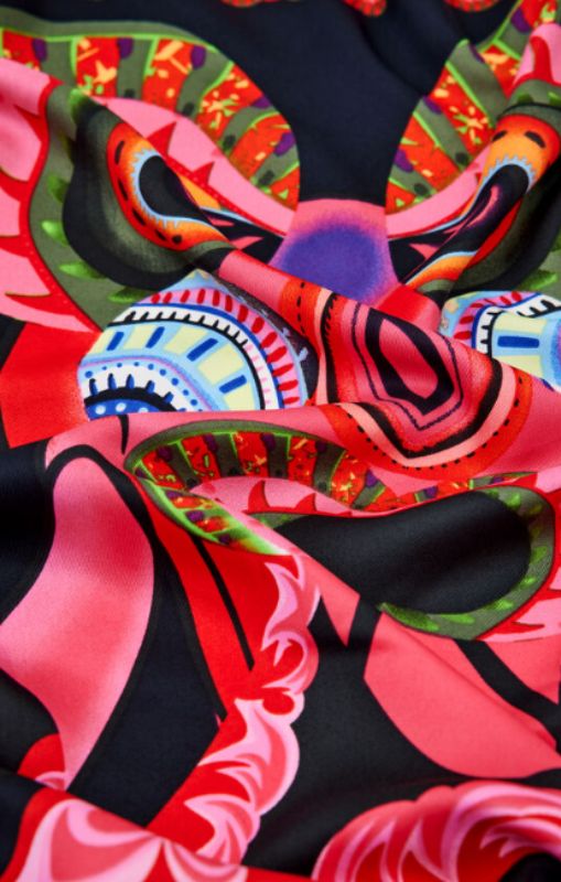 Desigual - M. Christian Lacroix square foulard - 22WAWA15