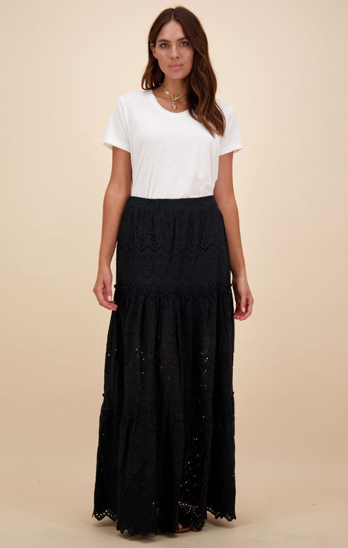 Ruby Yaya - Mallorca Skirt - Black - last one