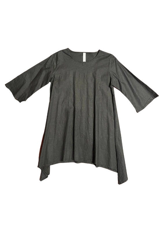 Outlet - Down to Earth - Black Tunic Top - L4T17