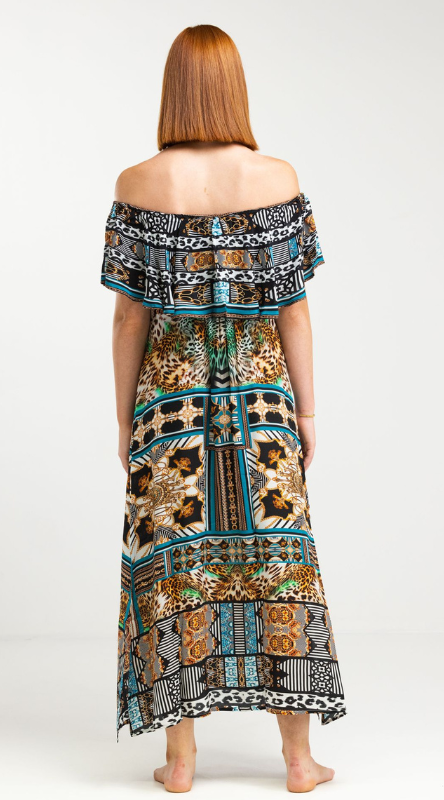 Inoa - Samsara Frill Neck Dress - last one