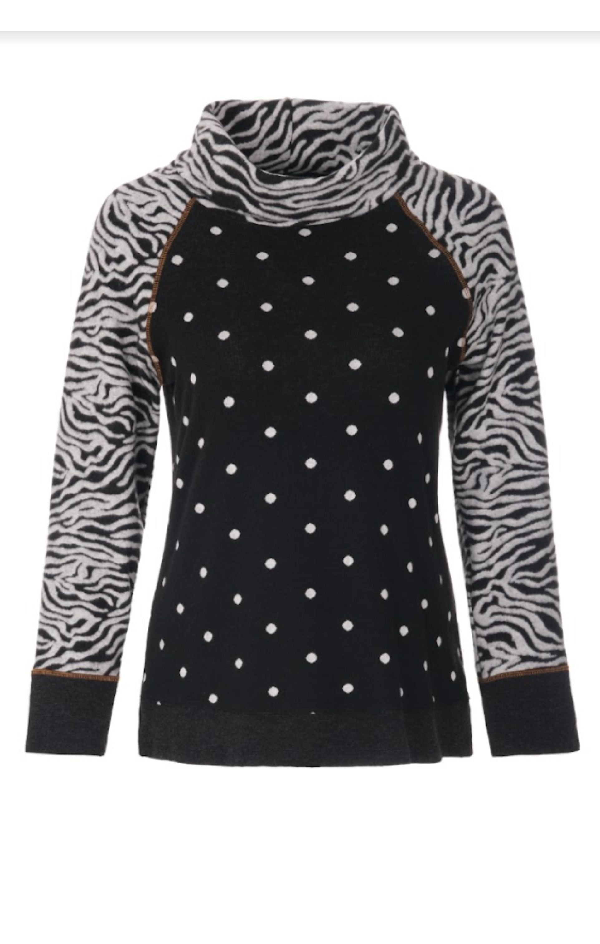 DOLCEZZA - ZEBRA JUMPER WITH DOTS - 72100- LAST ONE