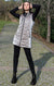 DOLCEZZA - TAUPE PUFFER VEST - 72808 - Last One