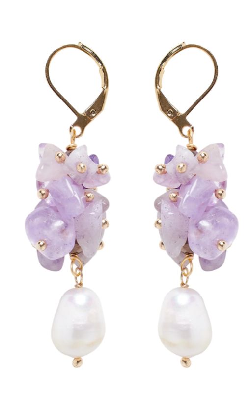 Isle Of Mine - Kahlo Earrings - Lilac
