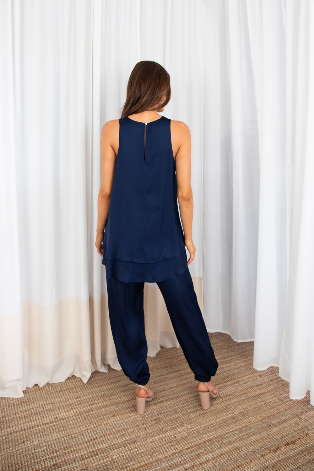 Anannasa - MEZ 2-Tier Top - Midnight - AN2051T - last one